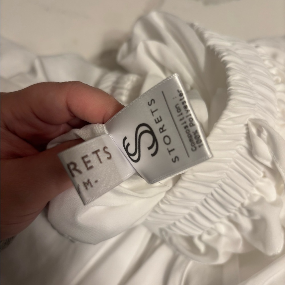 Storets White Ruffled Skirt - Picture 2 of 3
